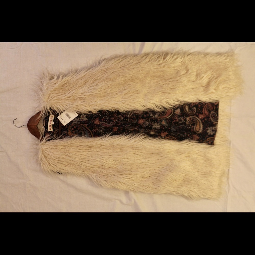Free People Faux Fur Vest